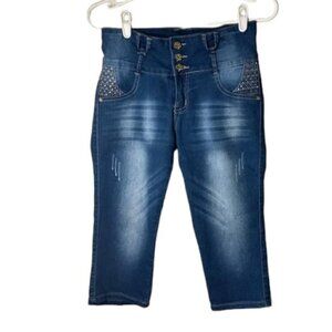 Tush Push Stretchy Denim Jeans, Junior Girls Size 7